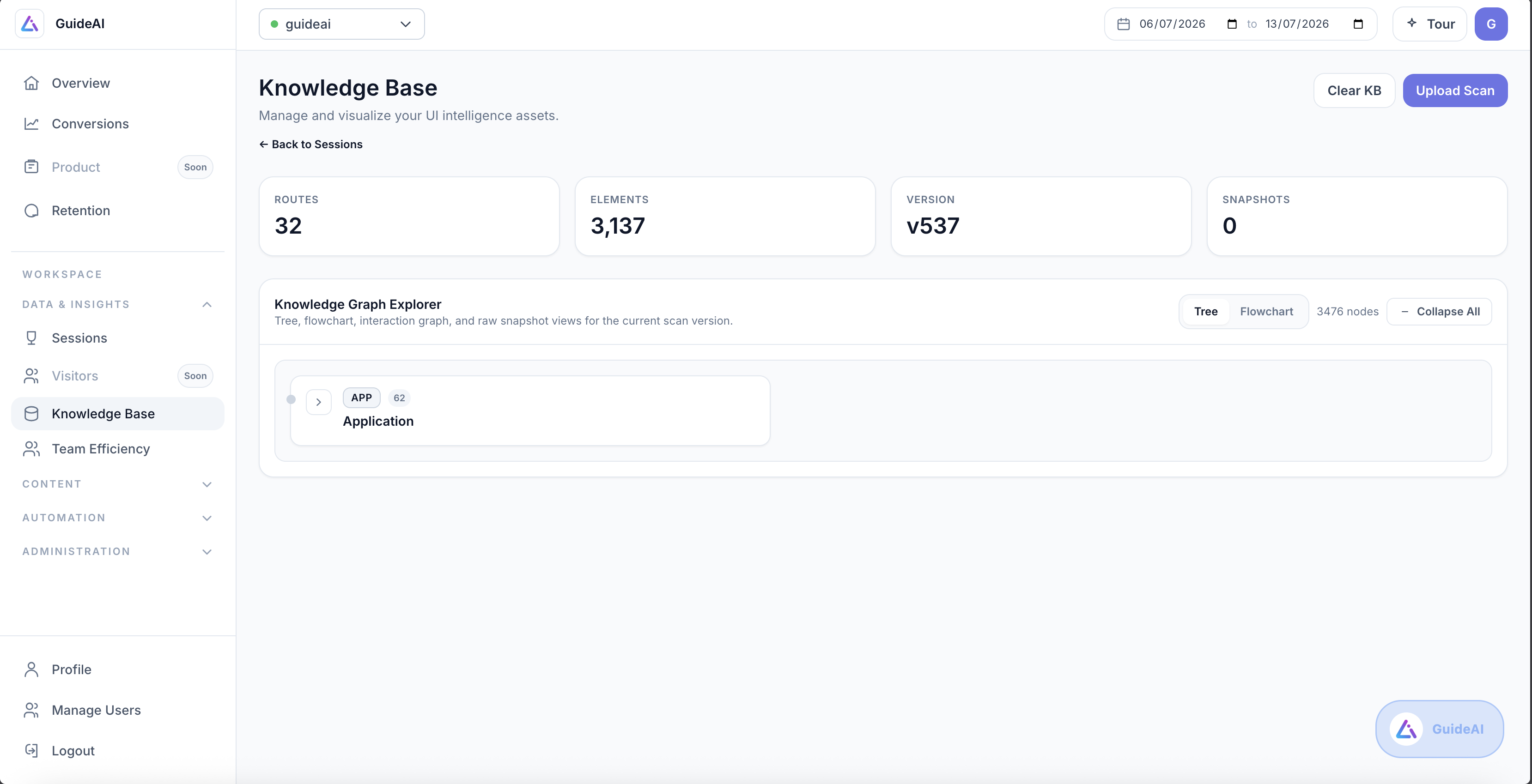 Self-healing guides staying anchored after a redesign